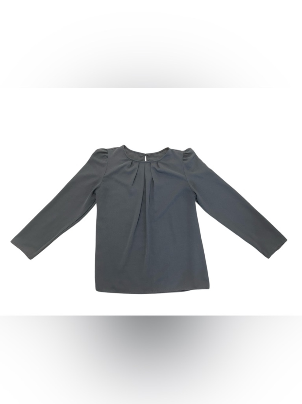 SHEIN women's pleated long-sleeve blouse, a versatile top Large